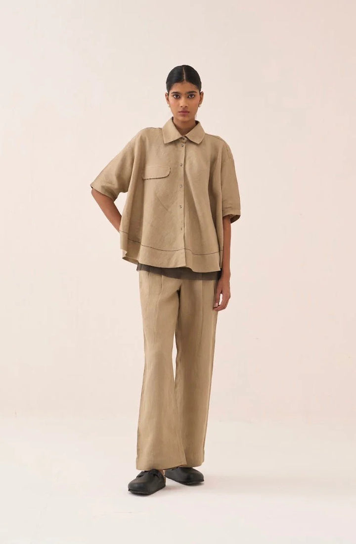 Wide Hem Shirt