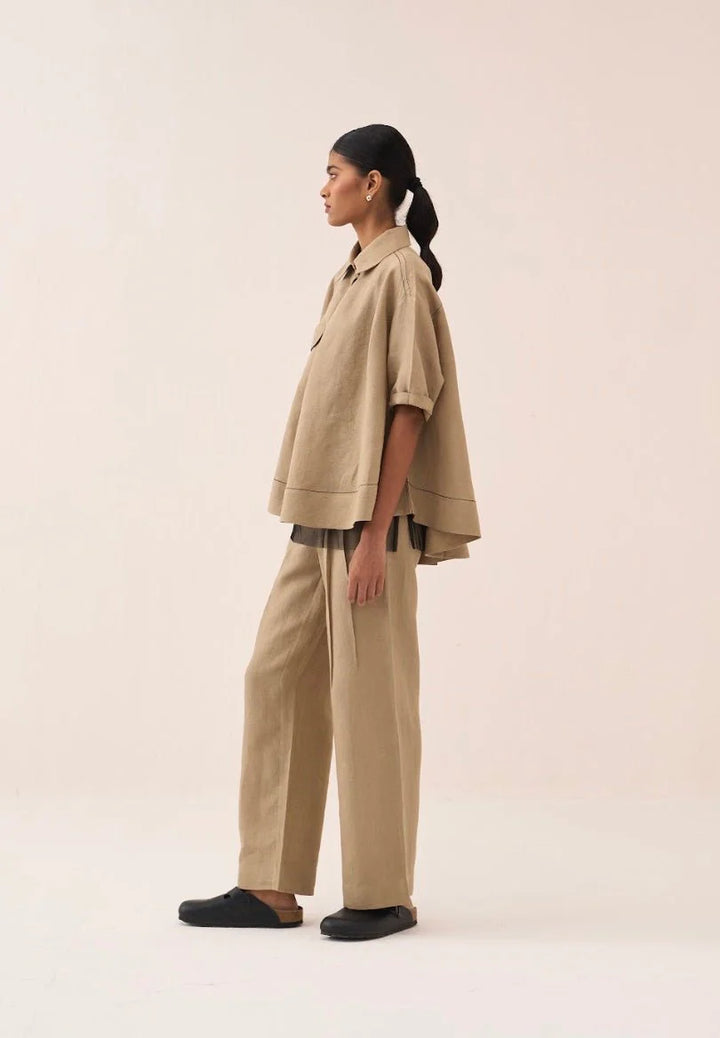 Wide Hem Shirt