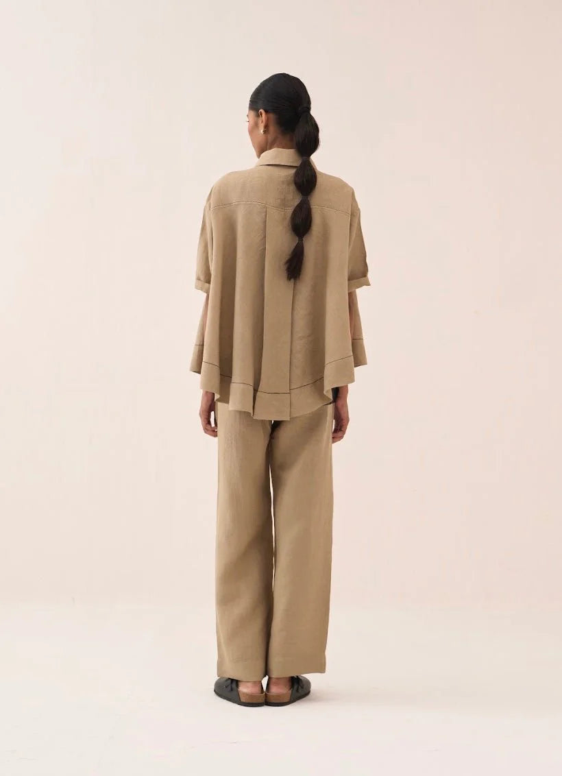 Wide Hem Shirt