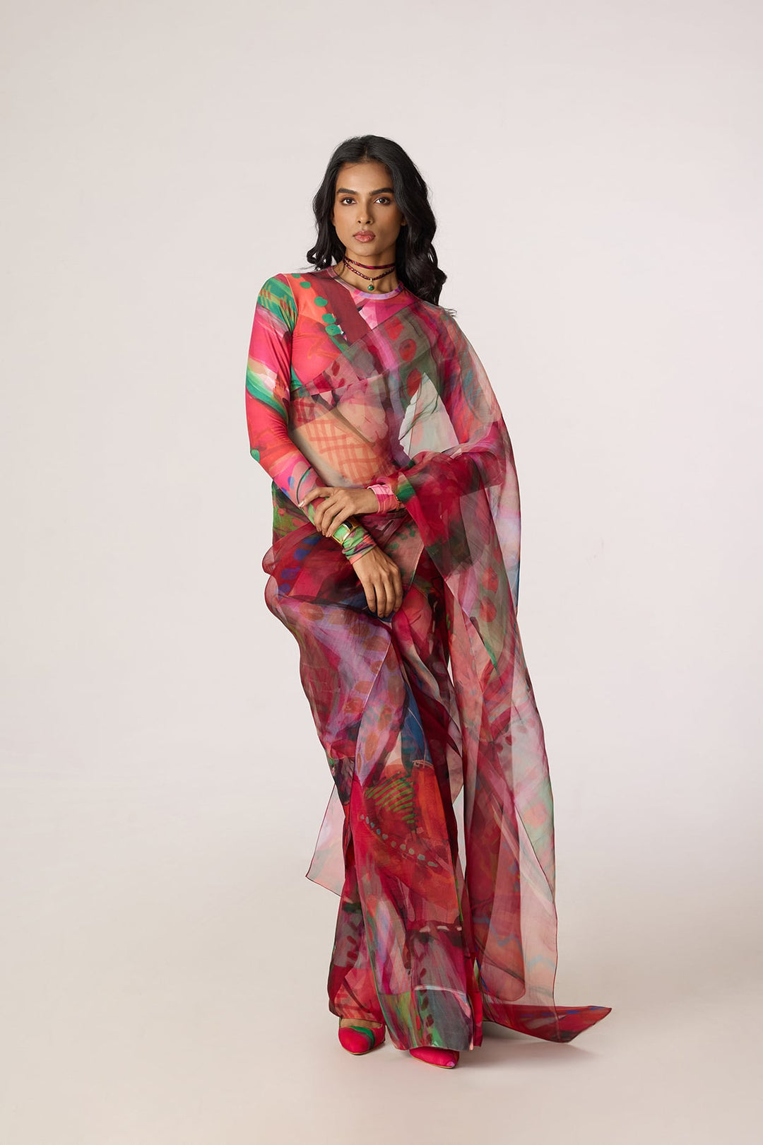 Zavi Blouse & Agatha Sari