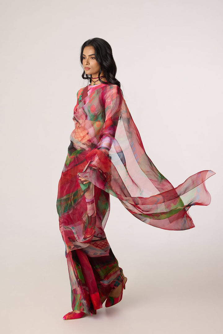 Zavi Blouse & Agatha Sari