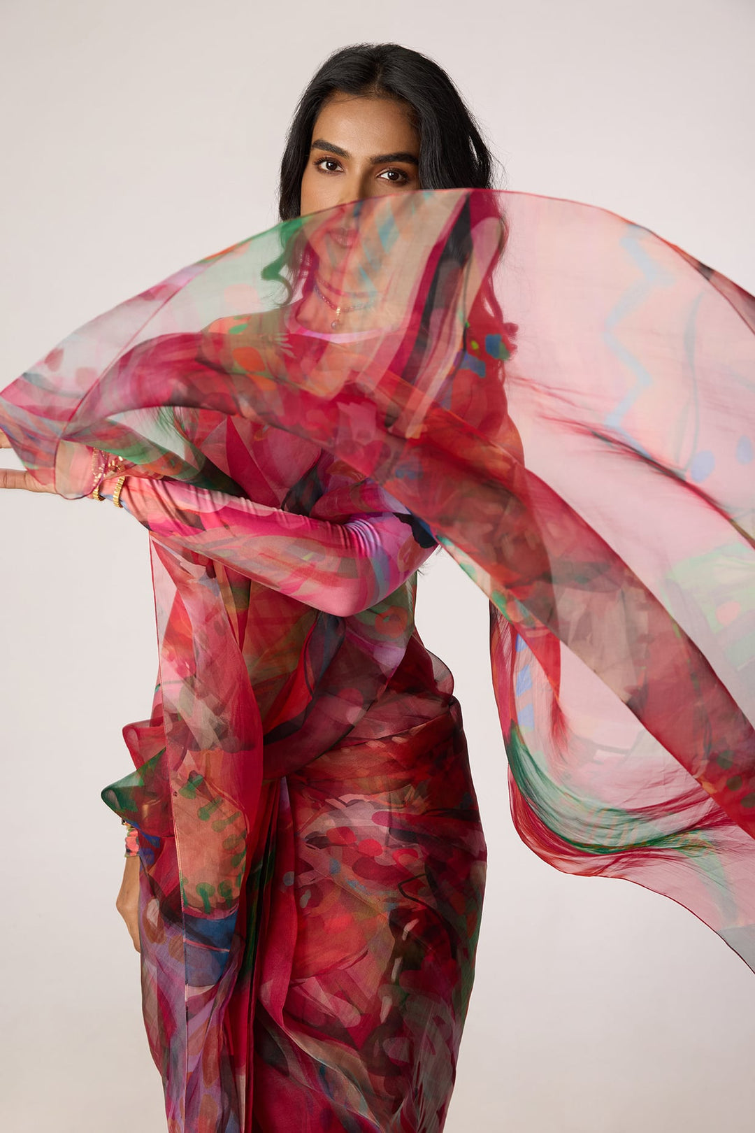 Zavi Blouse & Agatha Sari