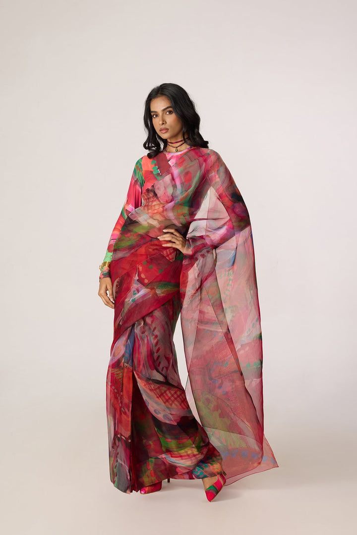 Zavi Blouse & Agatha Sari