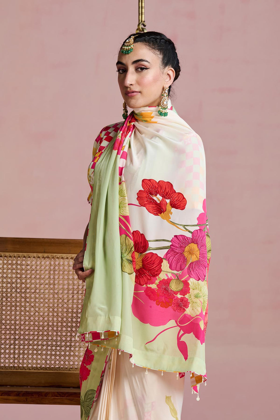 Urmi Drape Saree Set