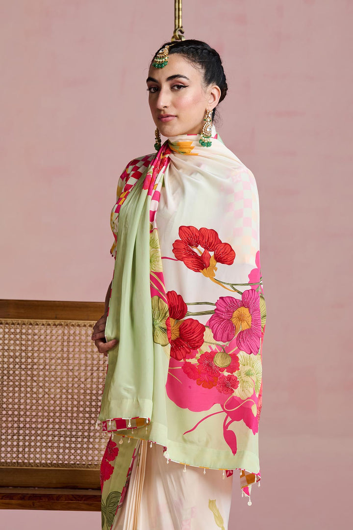 Urmi Drape Saree Set