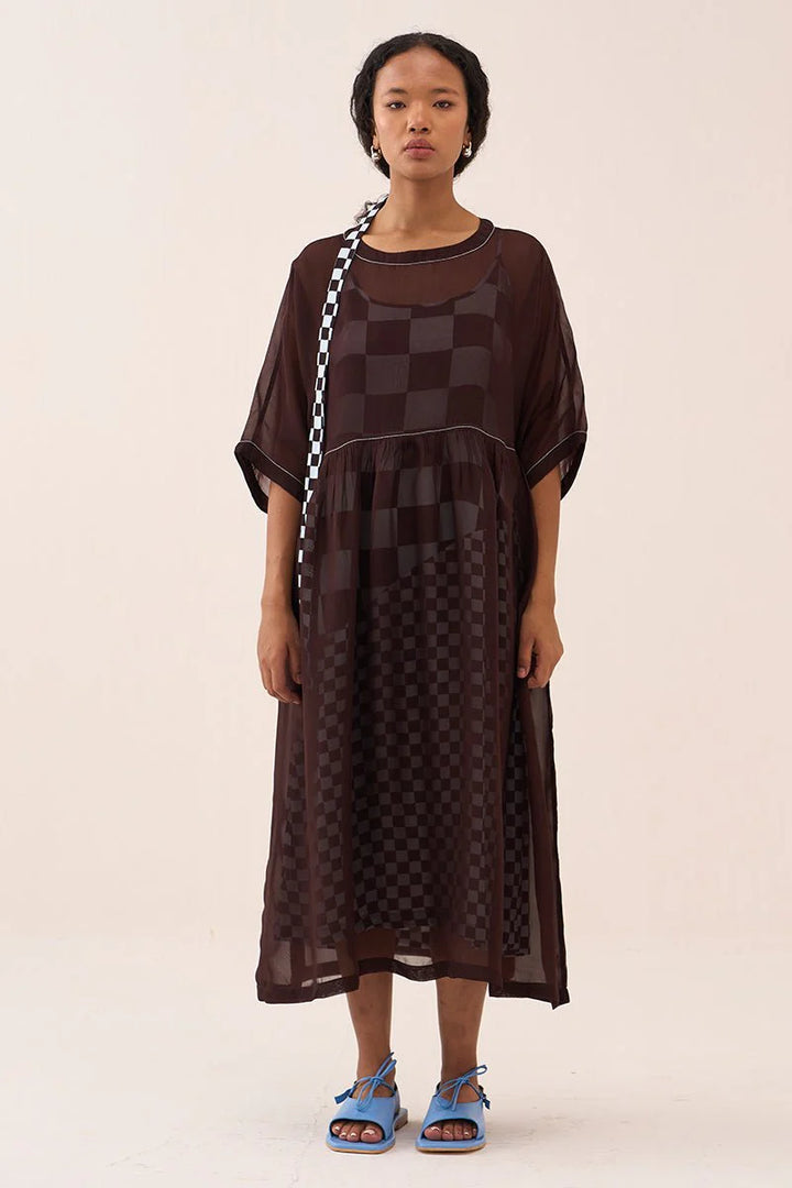 Yoke Gather Dress