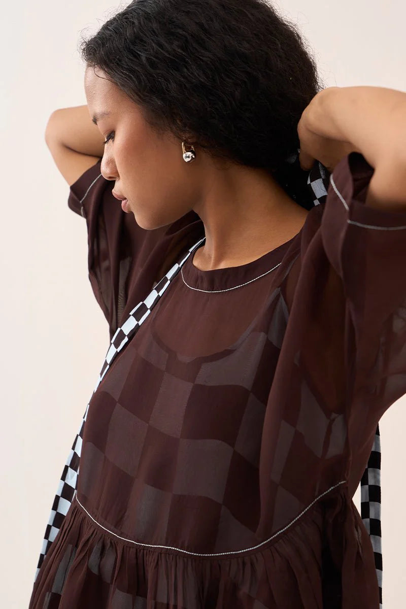 Yoke Gather Dress