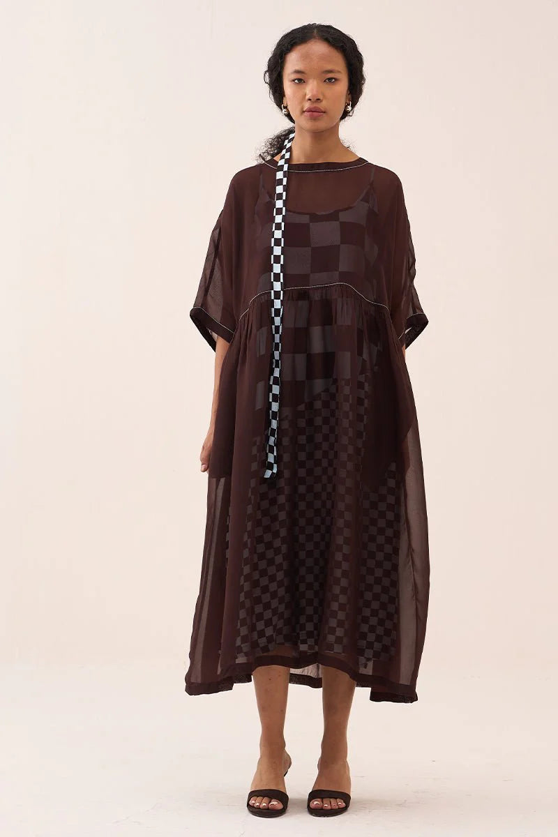 Yoke Gather Dress
