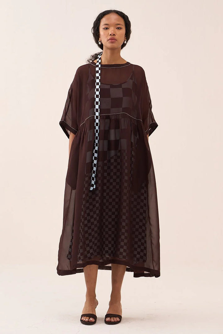 Yoke Gather Dress