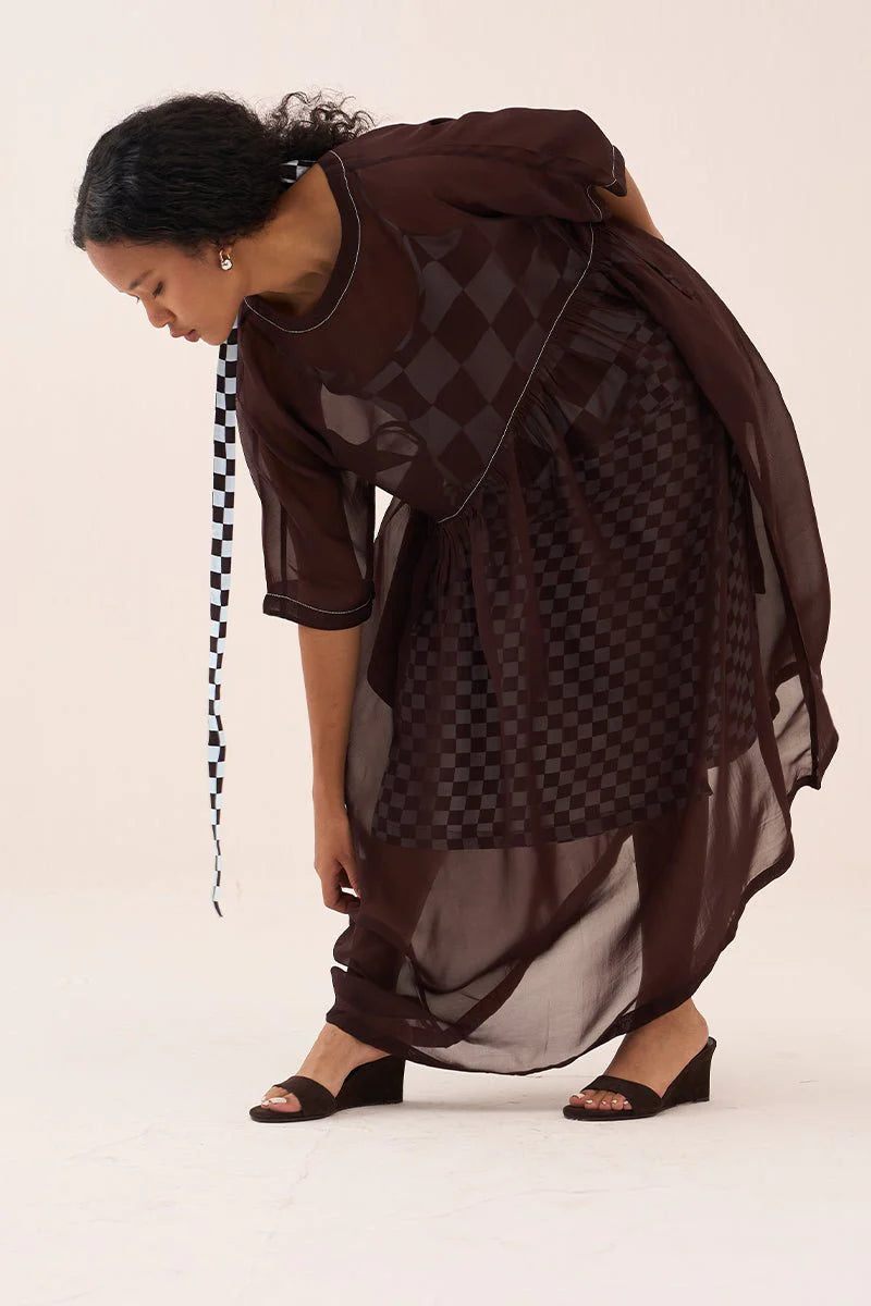 Yoke Gather Dress
