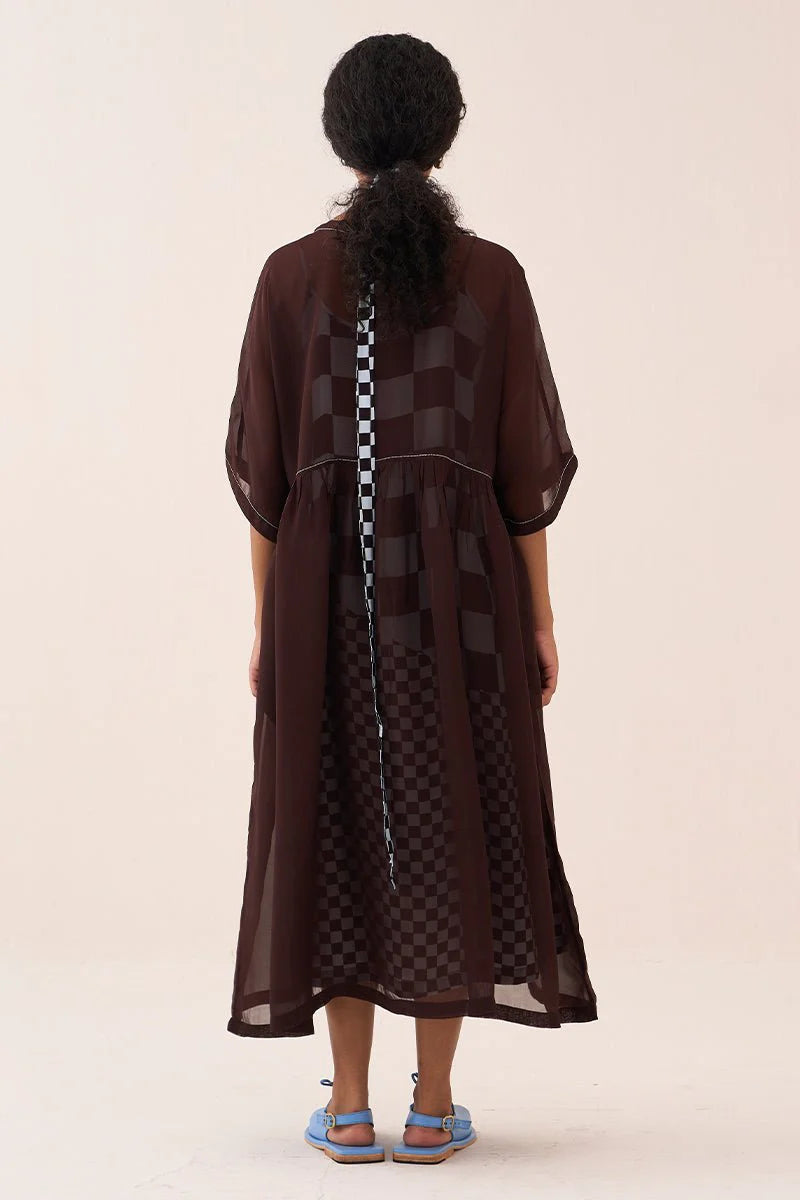 Yoke Gather Dress