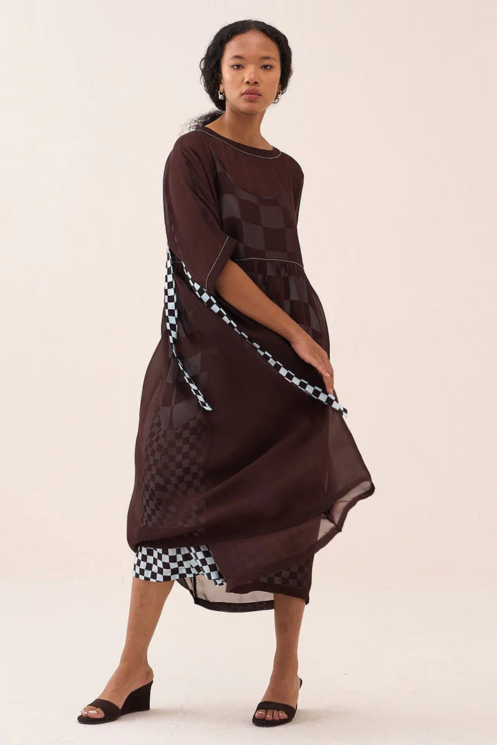 Yoke Gather Dress
