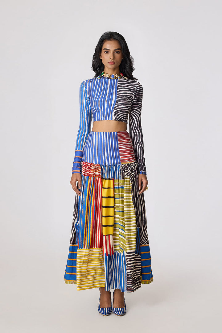 Zavi Blouse & Jasper Skirt