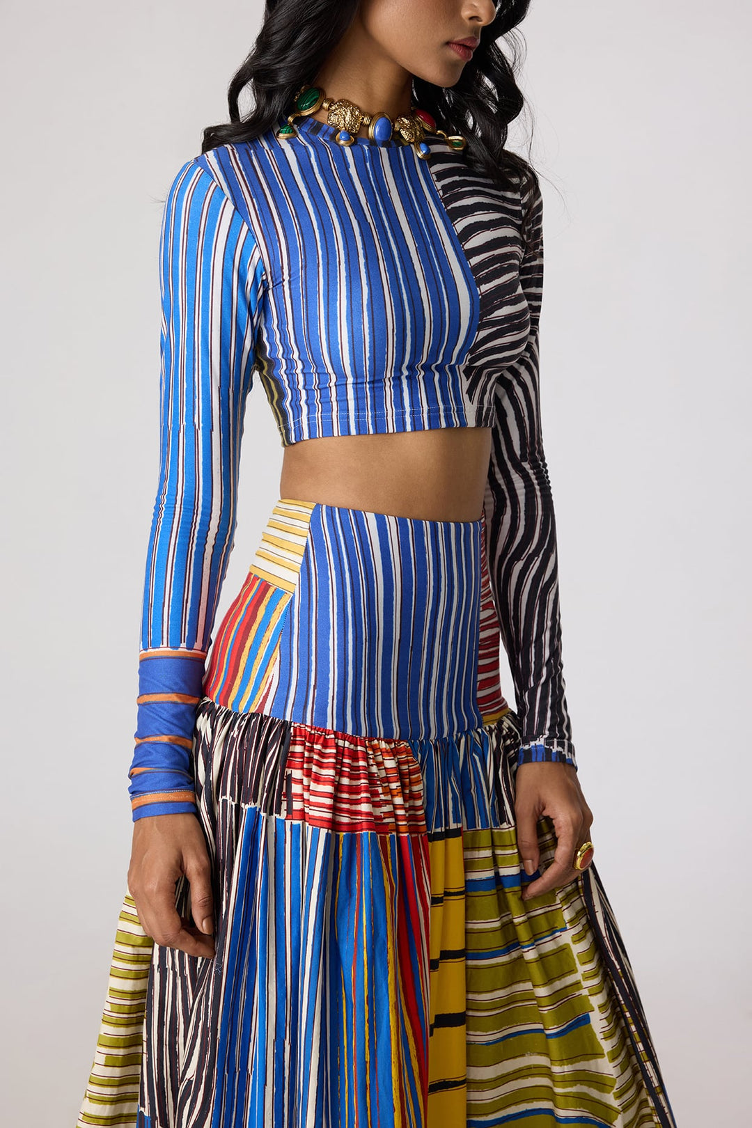 Zavi Blouse & Jasper Skirt