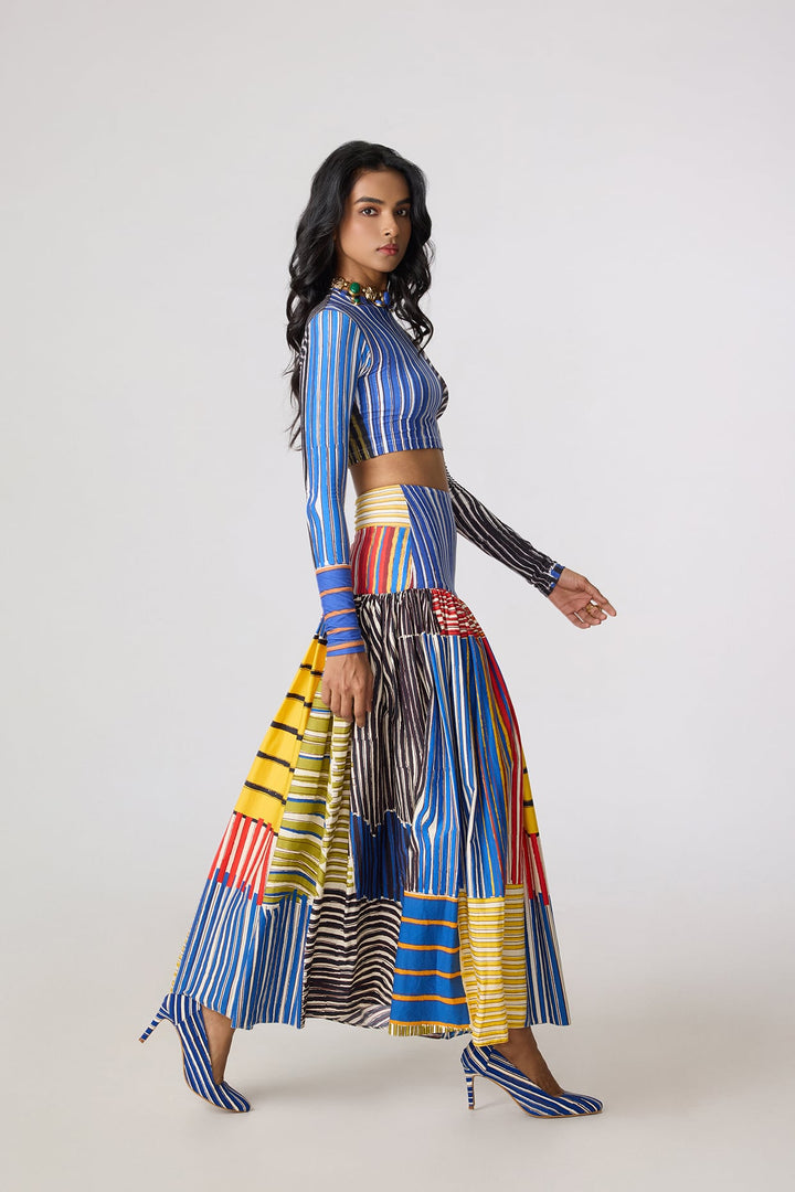 Zavi Blouse & Jasper Skirt