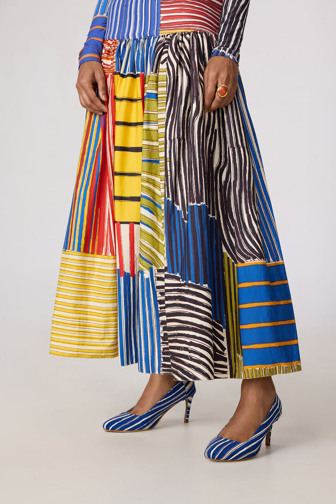 Zavi Blouse & Jasper Skirt