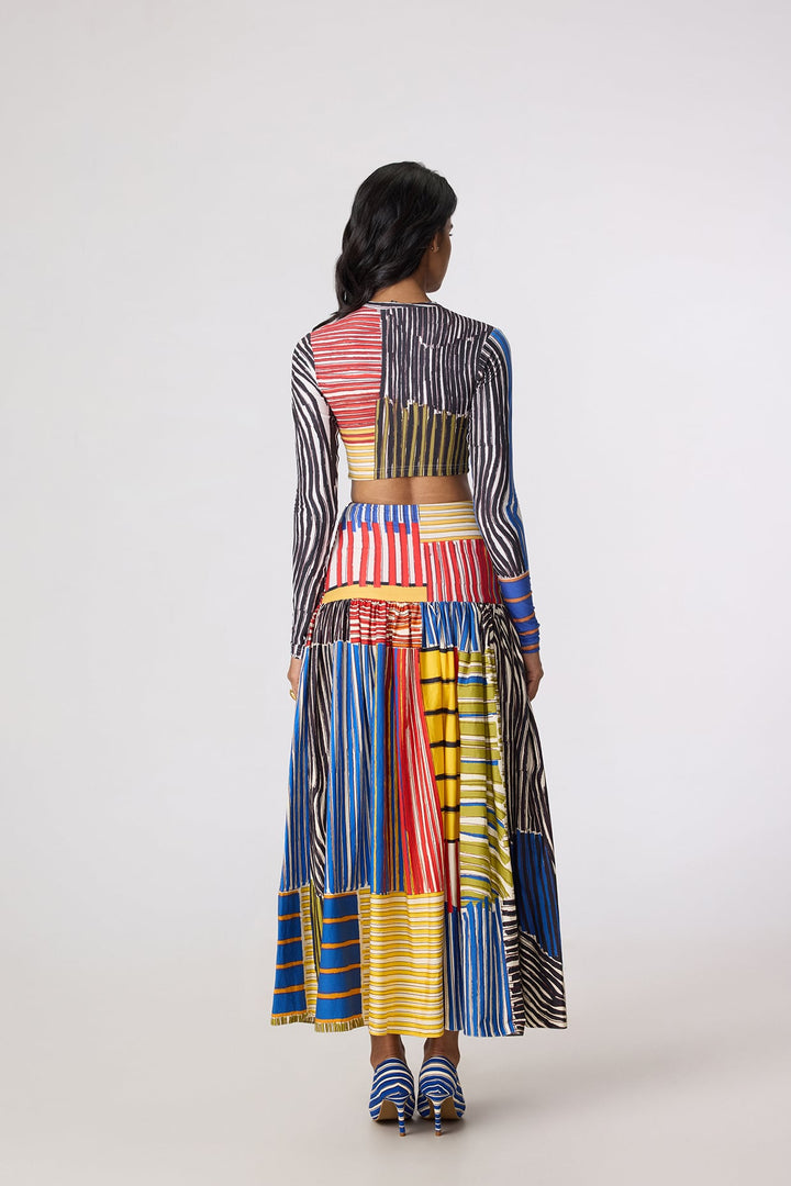 Zavi Blouse & Jasper Skirt