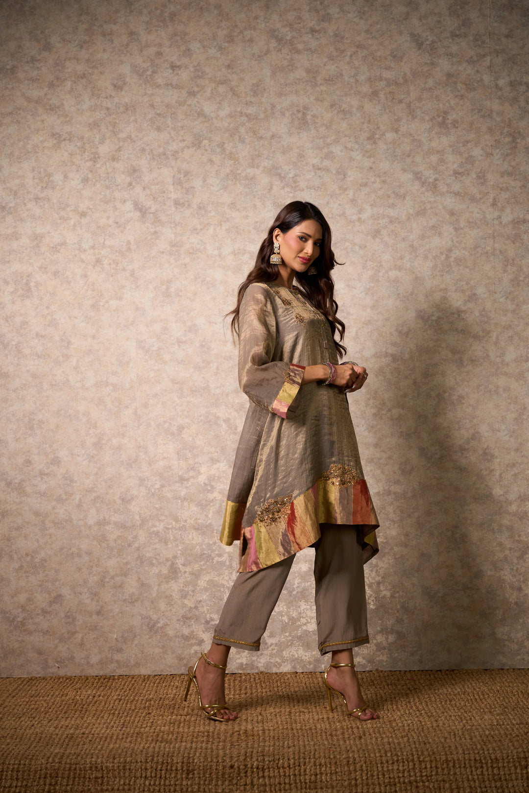 Zing Grey Kurta (Set of 3)