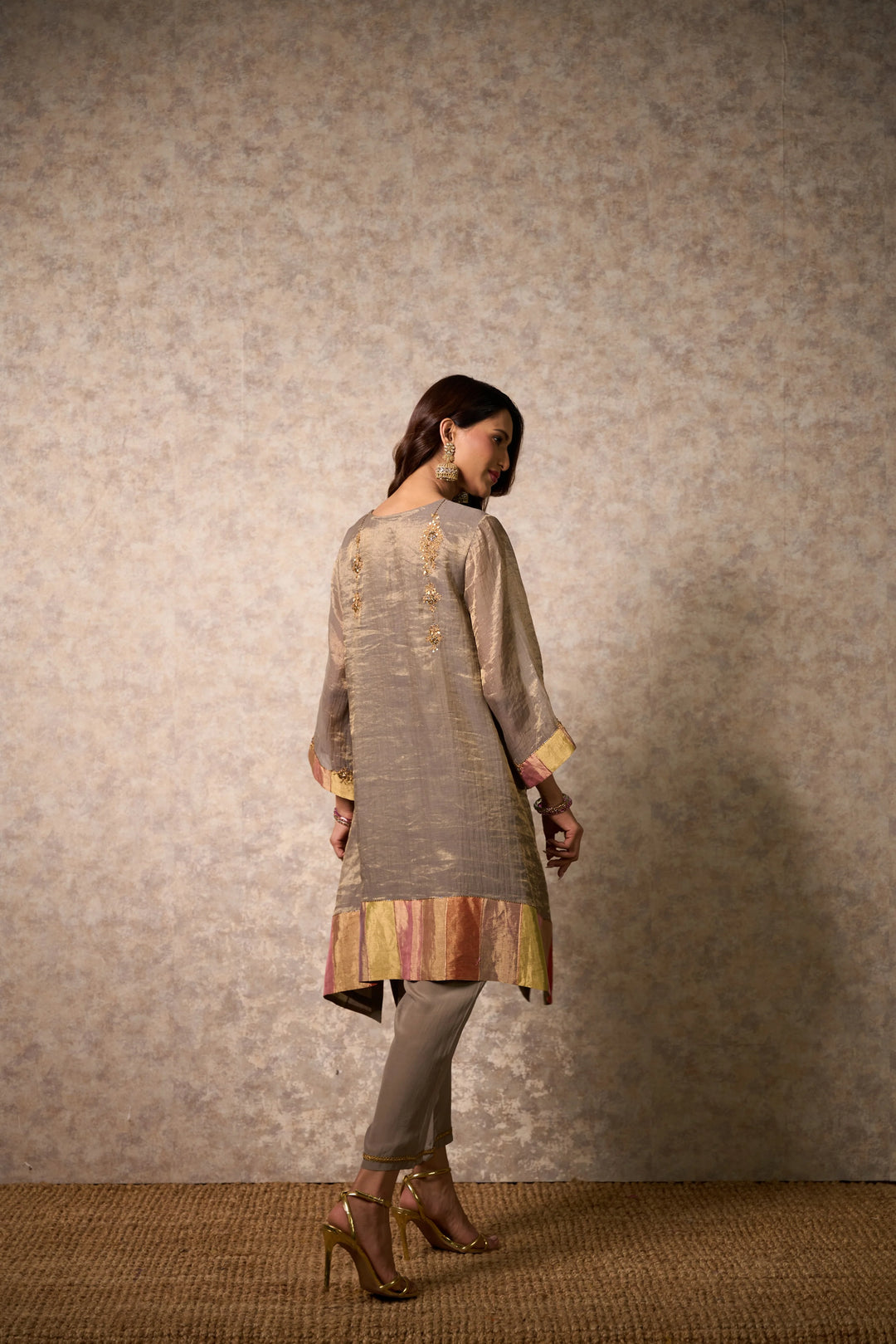 Zing Grey Kurta (Set of 3)