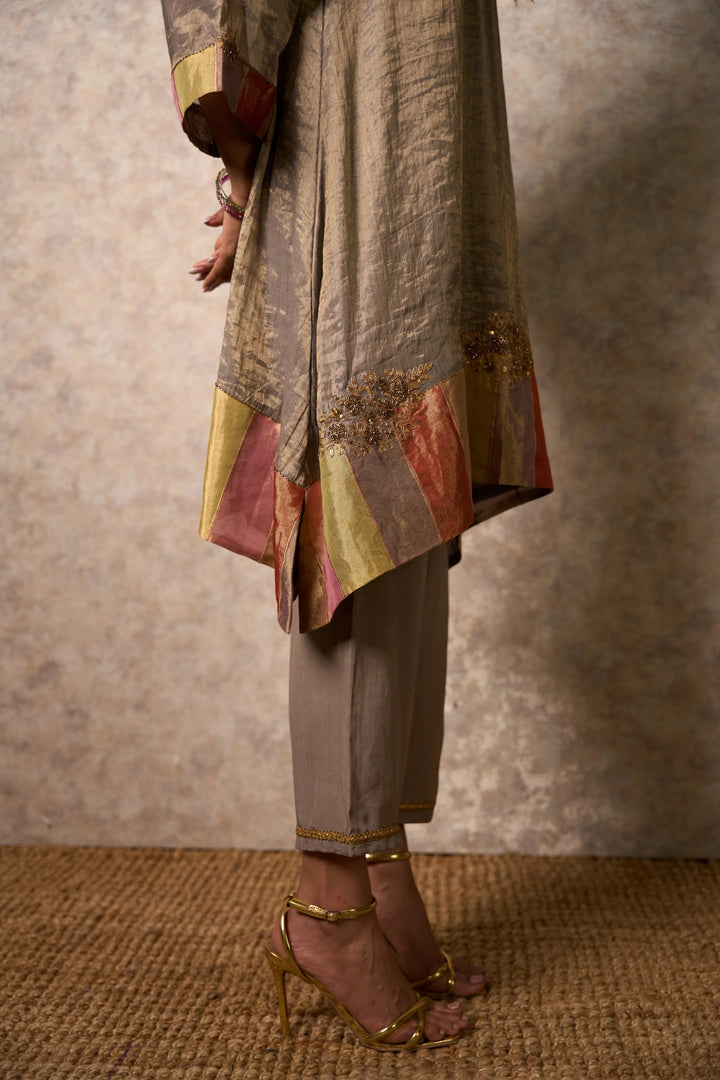 Zing Grey Kurta (Set of 3)